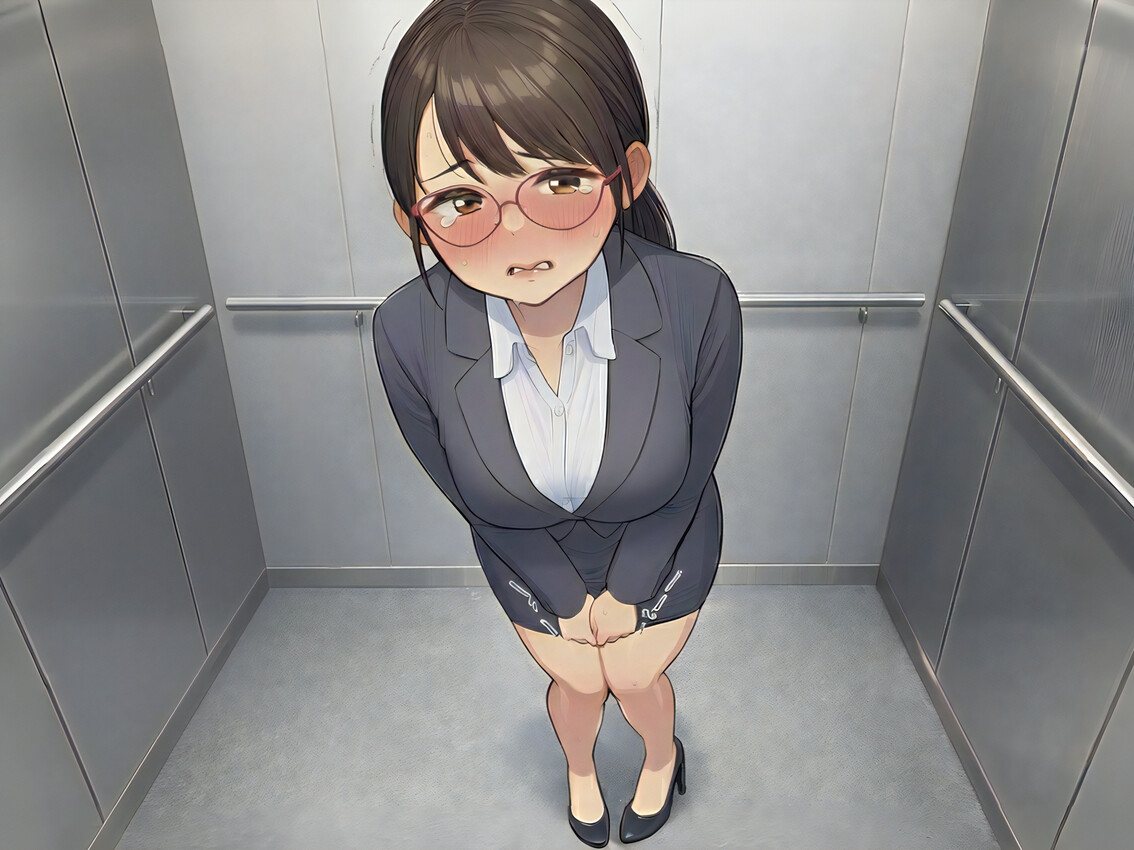 【おしっこ我慢】パワハラ女上司が、利尿剤を仕込まれて…… ～上司と新卒 おしがま短編集～