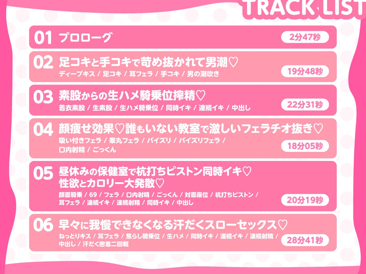 エッチが大好きな幼馴染JKは、ダイエットを口実に空っぽになるまで生ハメ搾精エッチ