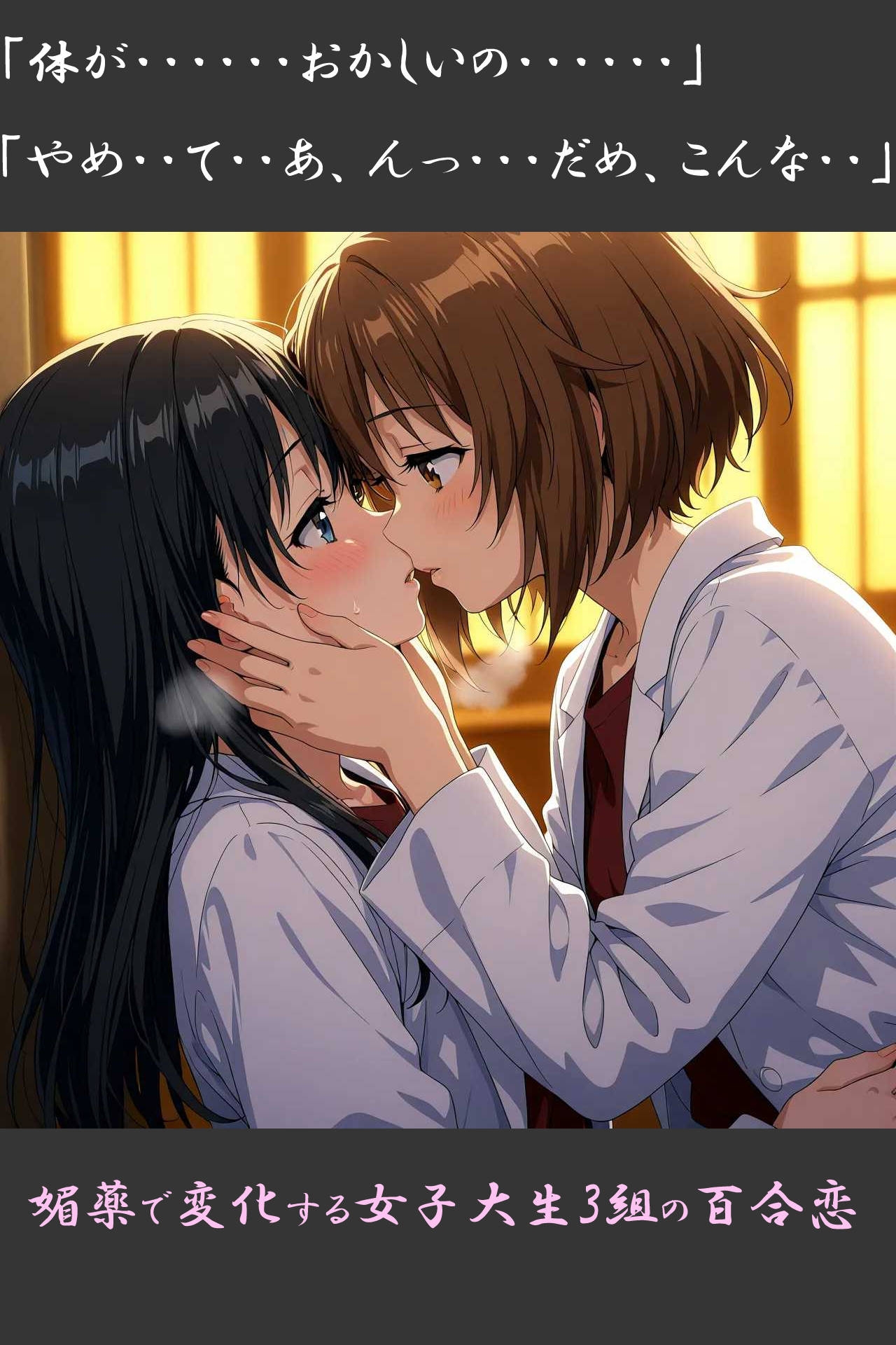 【百合】媚薬で一線を越えてしまった女子大生の恋