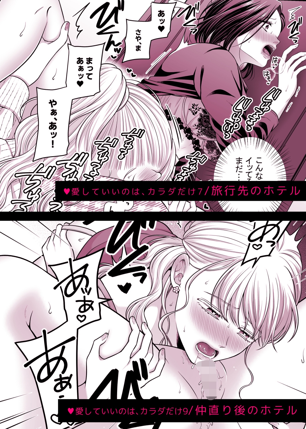 SCANDAL/愛していいのは、カラダだけ成人向け総集編1