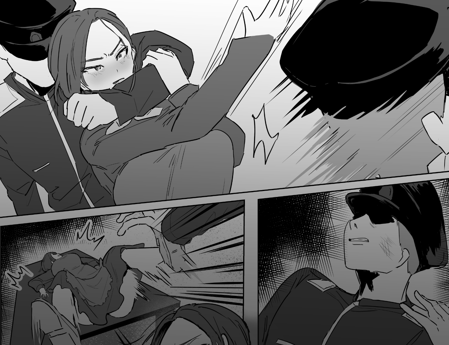 戦時下で妻と娘が略奪凌○レ○プされる話