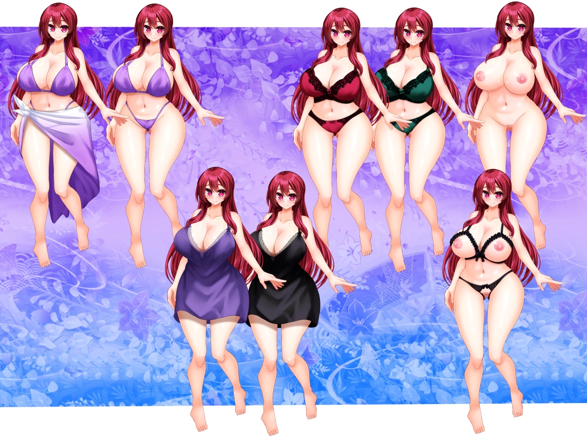 立ち絵素材 くのいちHCGセット