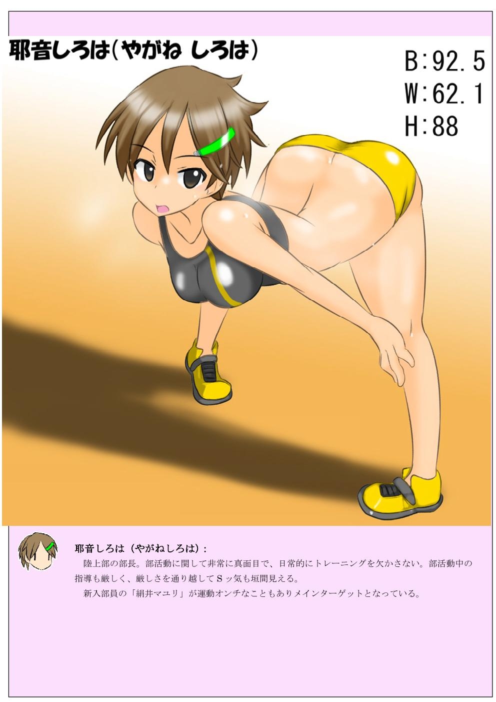 【フレッシュ版】精神操作！催○陸上部 ～ハート目全裸プロフィール集～