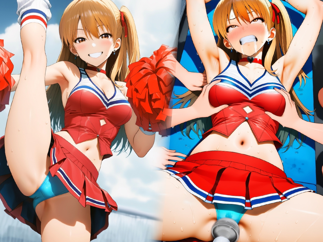 『チアガール集団レズいじめ、女同士の地獄の快楽責め』三部作セット！冬の特別セール