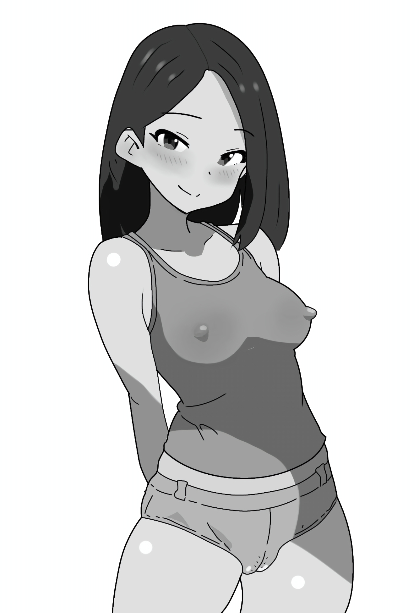 真夏になると平気で家の中で全裸になり、アイスを食べながらアニメを見ている妹の話。