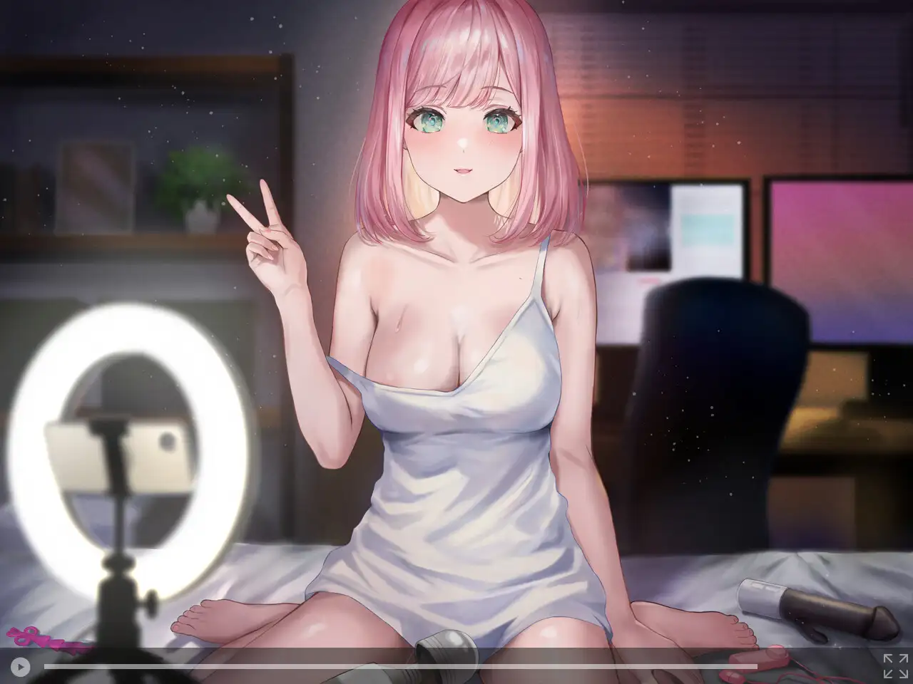 【まじイキ羞恥LIVE】ドスケベマゾライバーは生ハメ配信を強いられているんだ