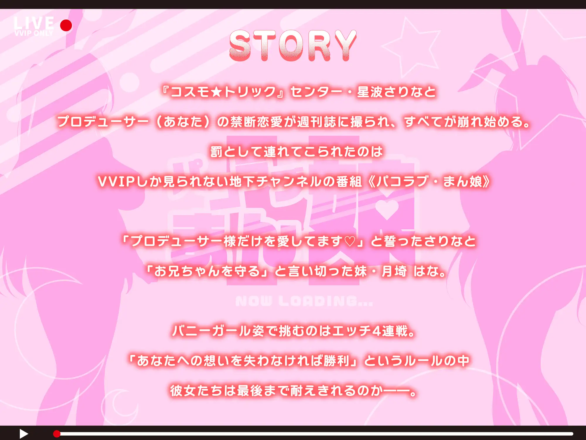 【段階別喘ぎ】エロバラエティー ～ヤンデレ彼女Xクール系妹段階エッチ編～