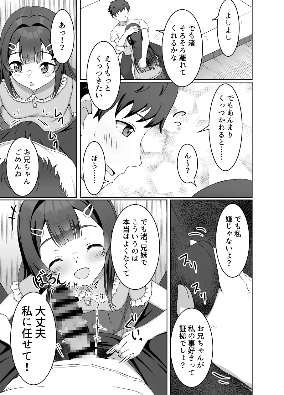 お兄ちゃんと妹のイキ過ぎた関係性