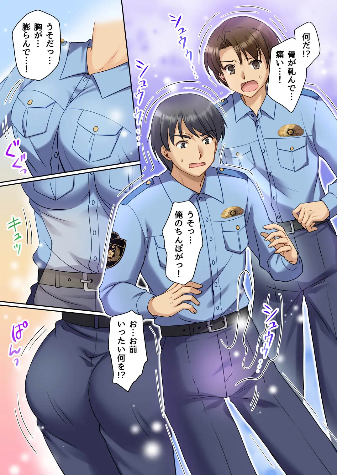 TS現実改変 ～新人コスプレ風俗嬢♀に堕ちる警察官♂～