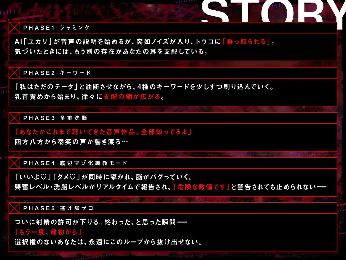 【100作記念】脳を乗っ取るキモチイ声に僕はもう逆らえない～完全支配版～ ✅4/16まで限定特典付✅