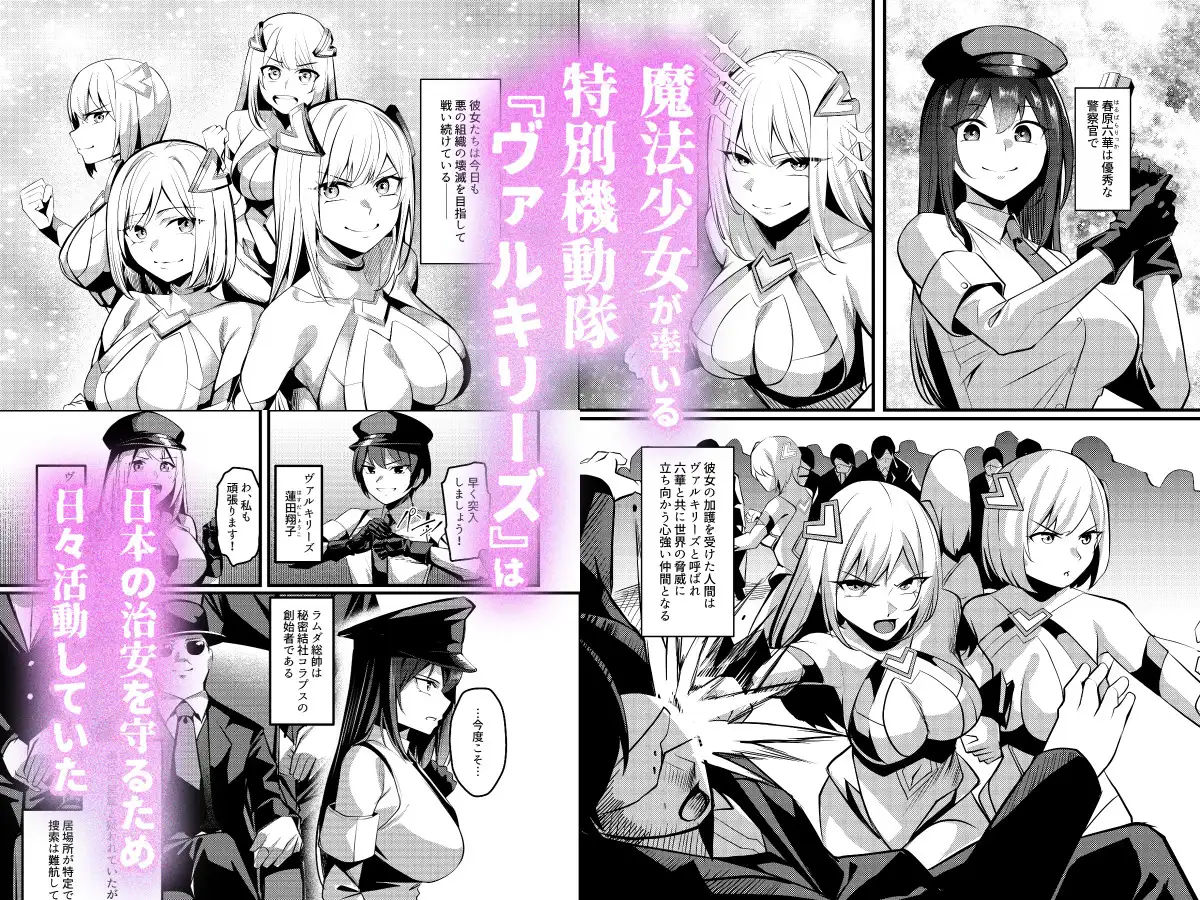 魔法少女セイントリリィ・戦乙女 ～敵組織に洗脳調教された魔法少女が性処理戦闘員に堕ちるまで～