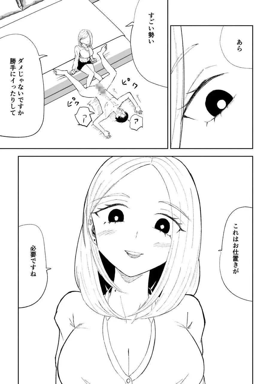 会社の後輩に敬語で責められお仕置きされちゃう話