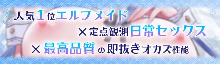 JKエルフの異世界ご奉仕～事務的性処理メイドの完璧で瀟洒な一日～
