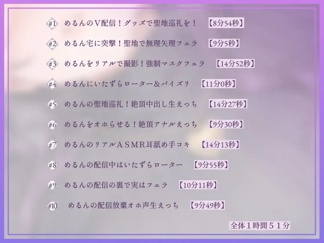 【ドスケベ配信音声】アクスタ聖地巡礼~人妻Vに凸しておま〇こ聖地ちんぽ巡礼~