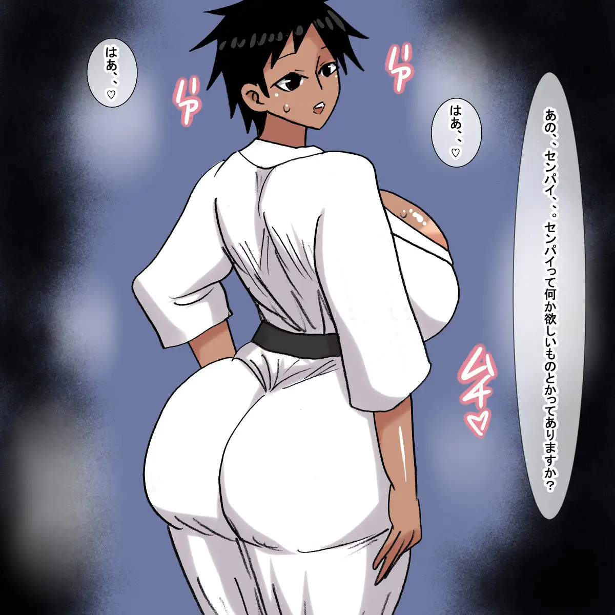 yk 空手に熱心な後輩とセックスする話