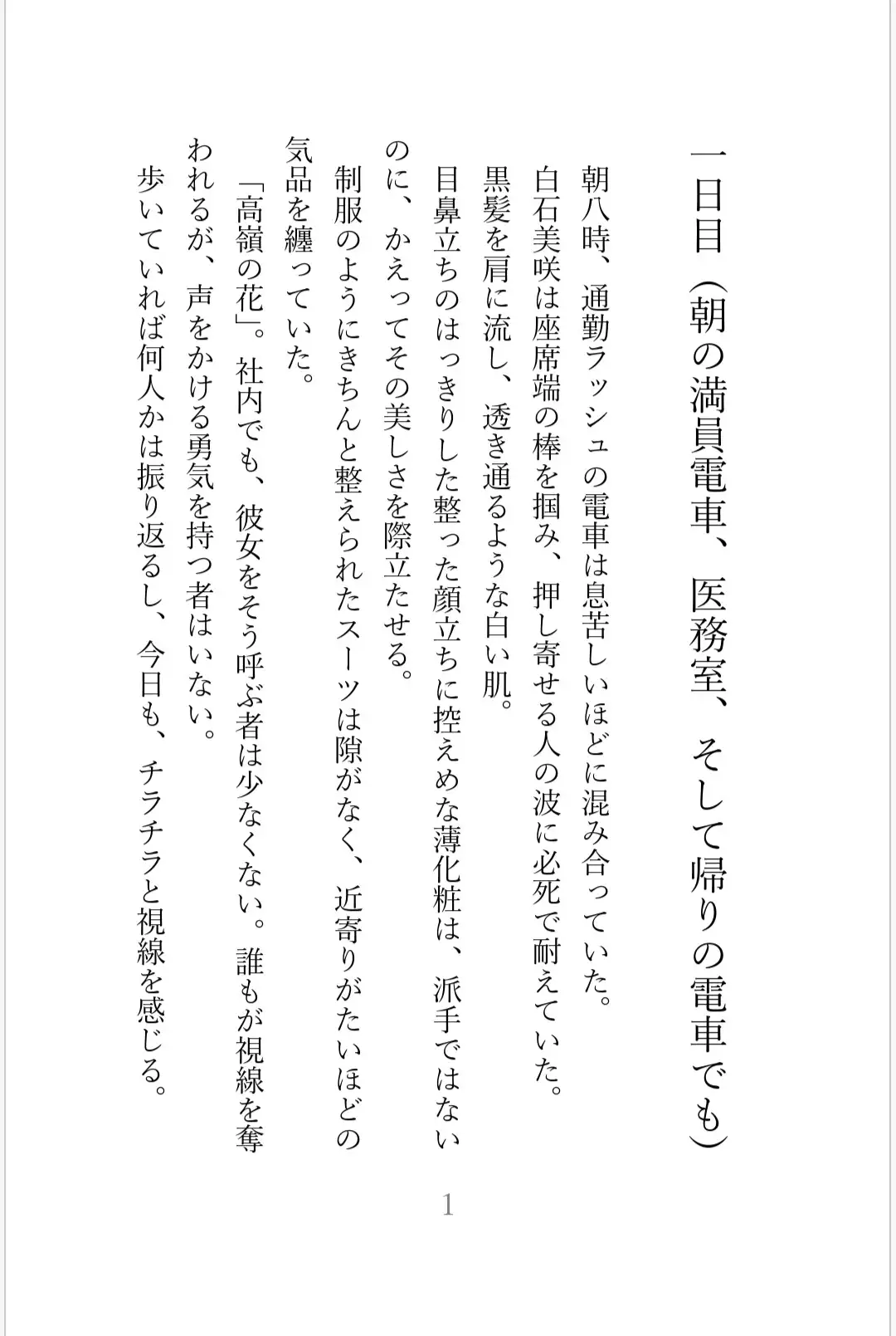 痴○集団に狙われた美人OL 陥落への3日間【白石美咲が堕ちるまで完全版】