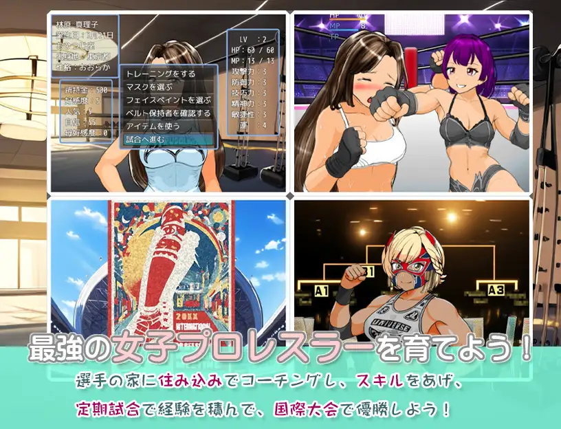 学園地下女子プロレスシミュレーションゲーム『どきどき☆デス・マッチ3～俺の生徒がこんなに強いわけがない?～』