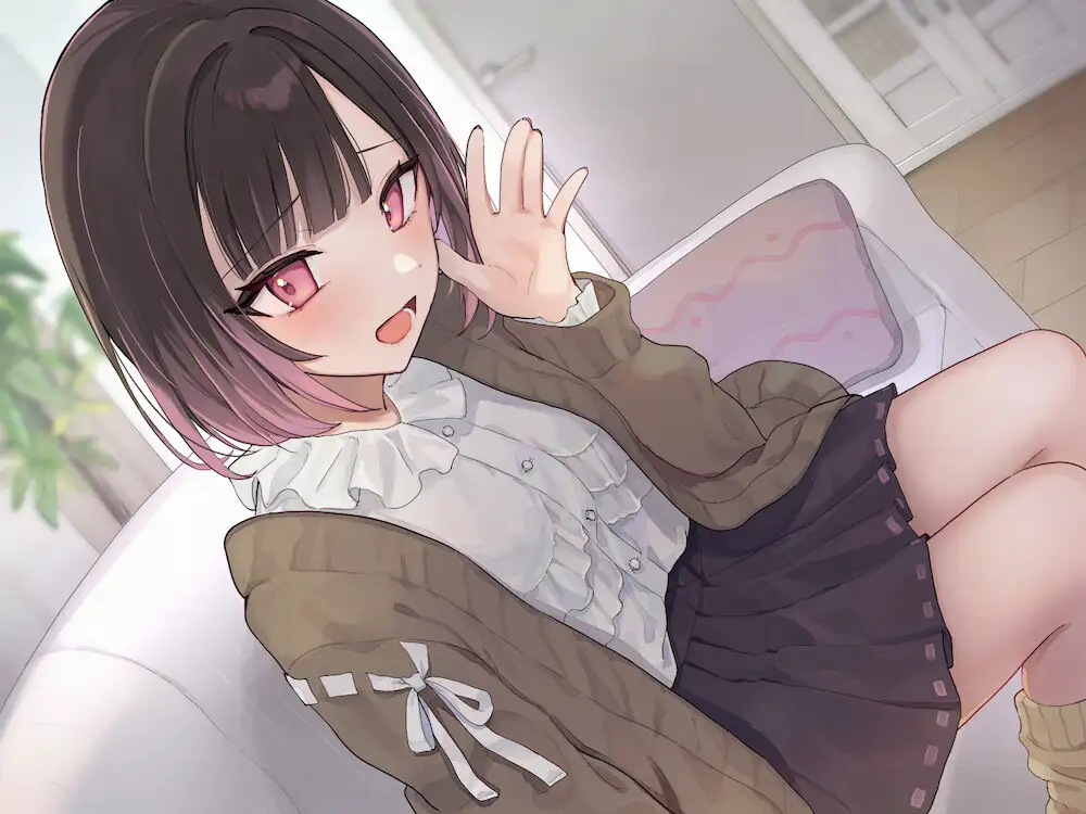 【逆おしがま/バイノーラル】年上彼女がトイレに行かせてくれない