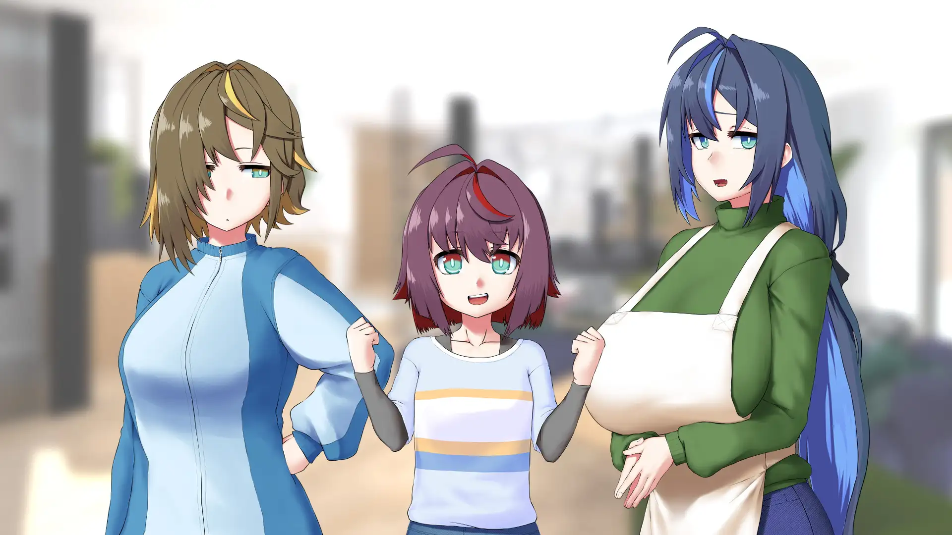 サ・ソ・イ・ゴ・ト ～むっちり叔母&ふたなり姉妹との同居初日～