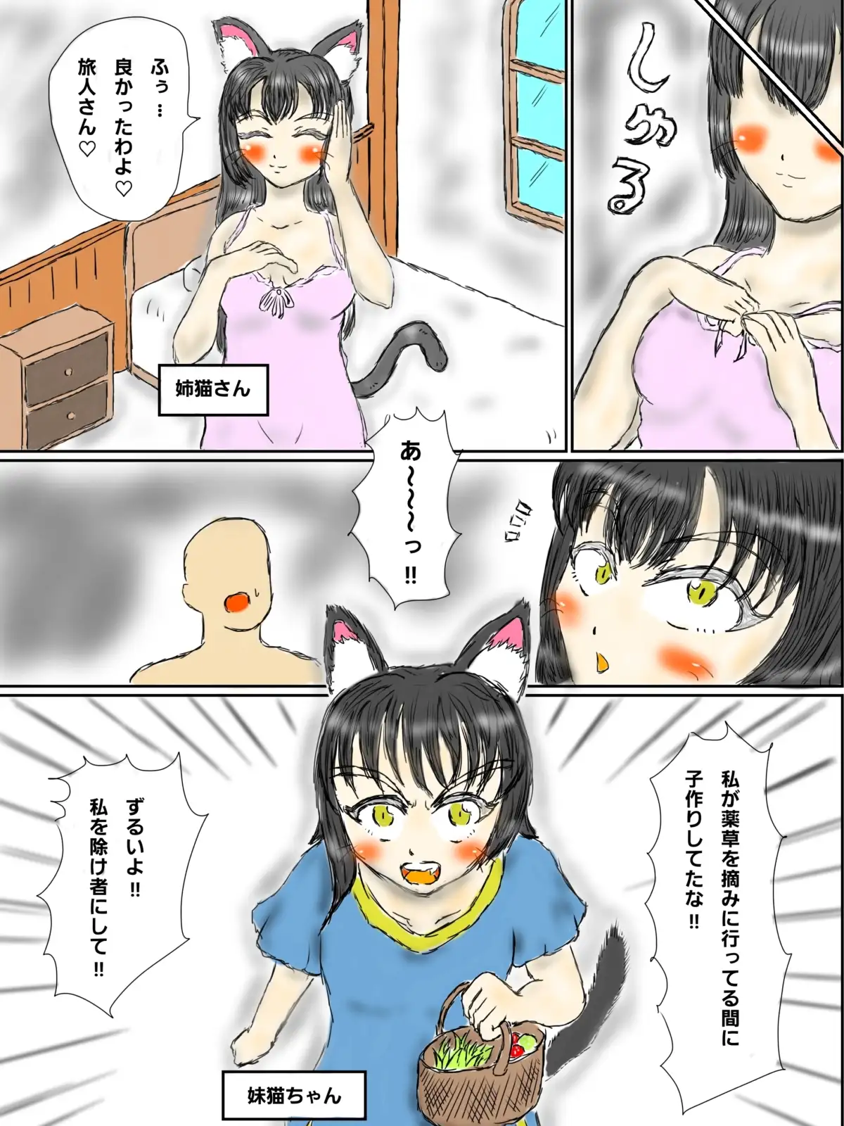 猫姉妹と子作り性活