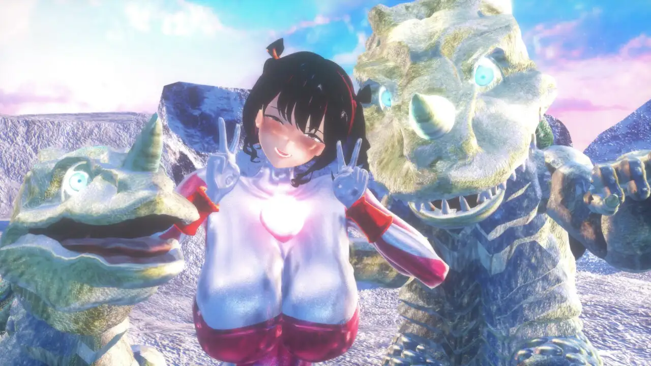 【揺れる！苦しむ！喘ぐ！ボイス音声付き動画付属】ウルティメイトスピカ1 親子怪獣を救え！劣勢敗北寸前シチュ編