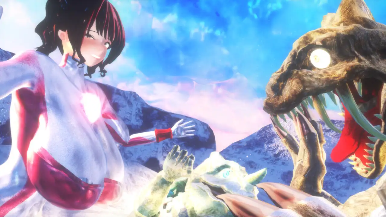 【揺れる！苦しむ！喘ぐ！ボイス音声付き動画付属】ウルティメイトスピカ1 親子怪獣を救え！劣勢敗北寸前シチュ編