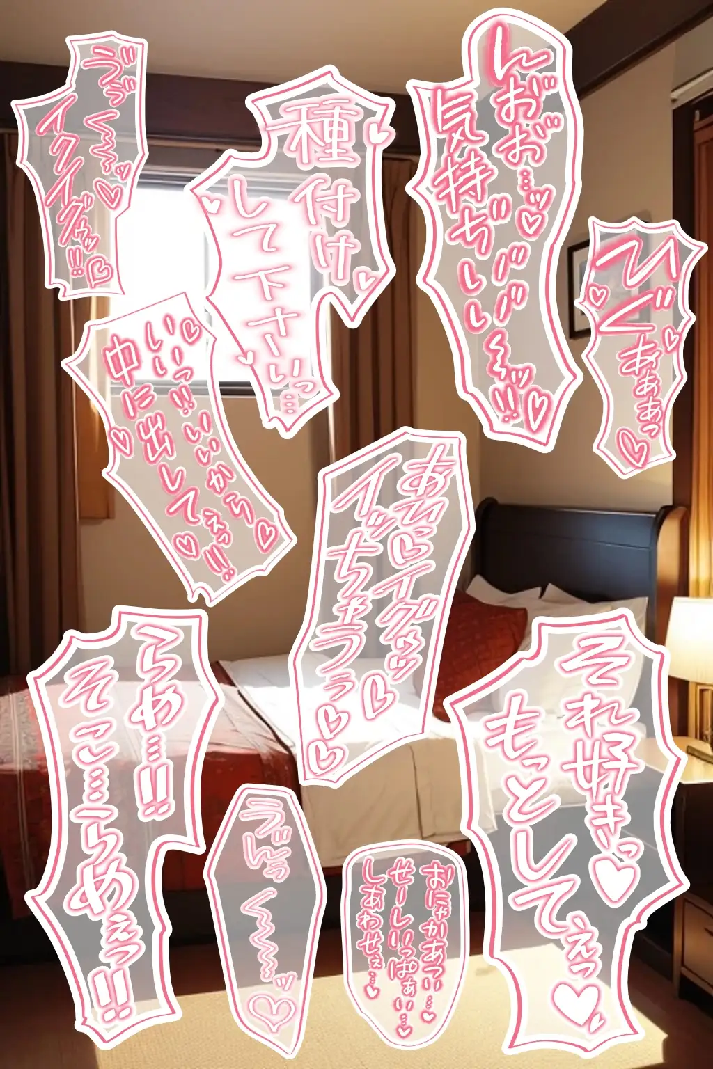 18禁マンガ・同人イラスト集に使える『エッチなカキモジ風ふきだし』素材集3