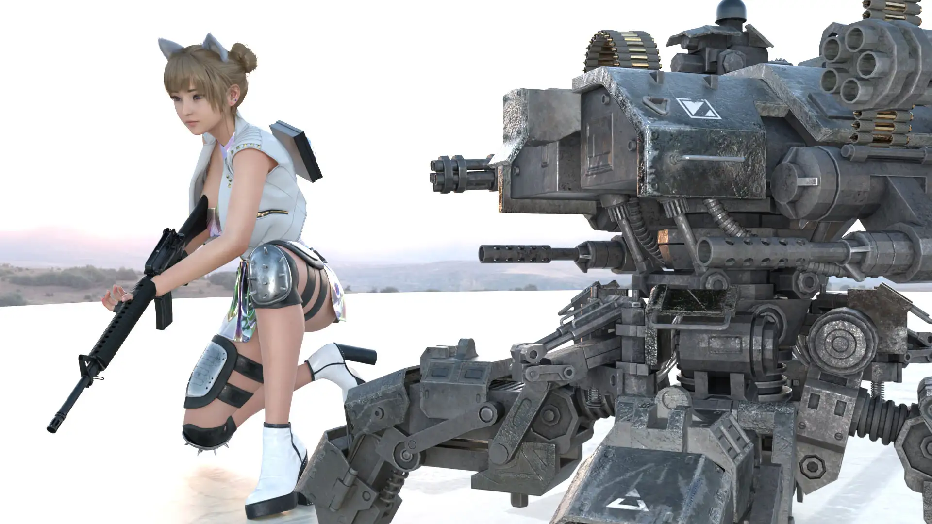 【▲100】廻里が主人公のMMORPG『編隊コレクション:Re』ゲーム動画(Vol.02:ゾンビの集団によるレ○プ被害に遭ってしまう:バック)