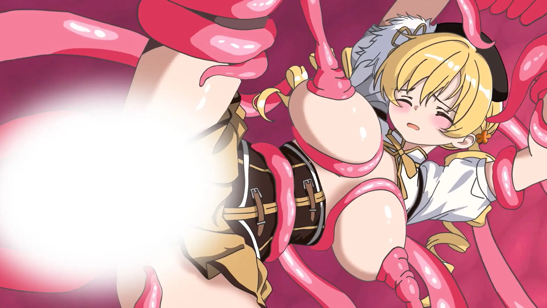 【Live2Dアニメ】触手の魔女に捕まるマミさん