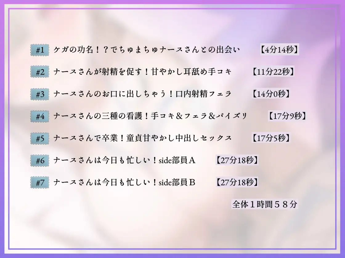 【でちゅまちゅ囁き】ドスケベナースのでちゅまちゅ性処理