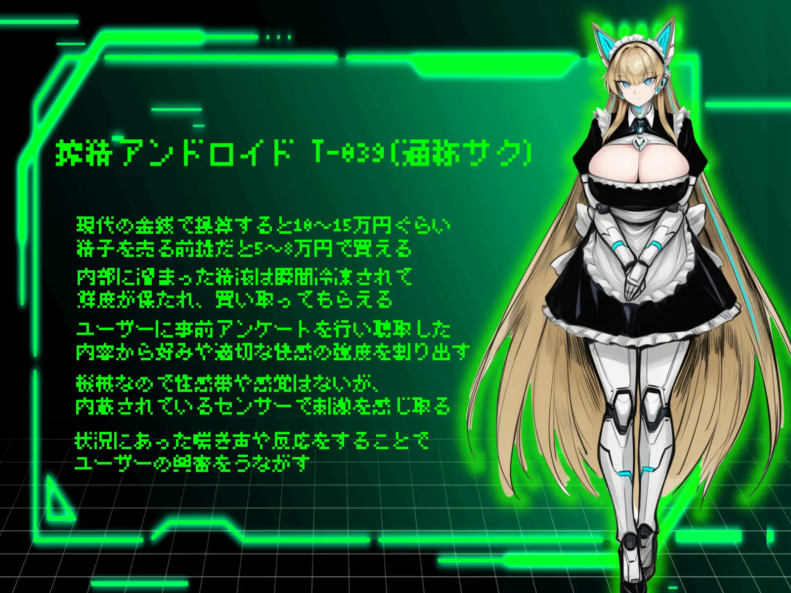 強○セクサロイド〜搾精アンドロイド暴走無限射精