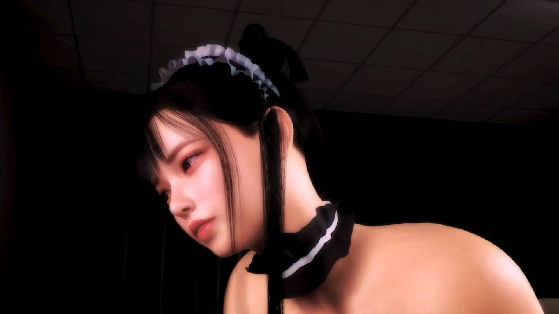 巨乳メイドのモーニングルーティン