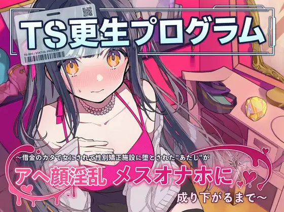 TS更生プログラム ～借金のカタで女にされて性別矯正施設に堕とされた"あたし"がアヘ顔淫乱メスオナホに成り下がるまで～
