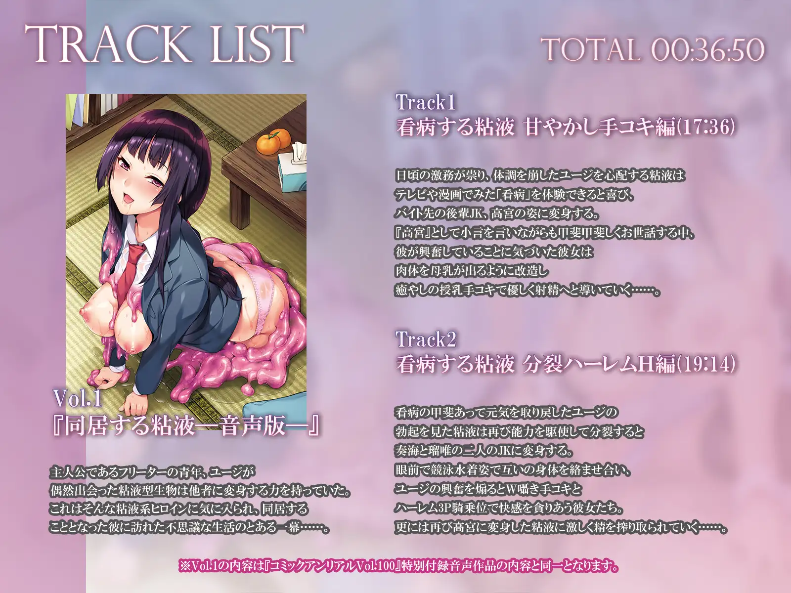 同居する粘液&レジデンス―音声版―Recollections