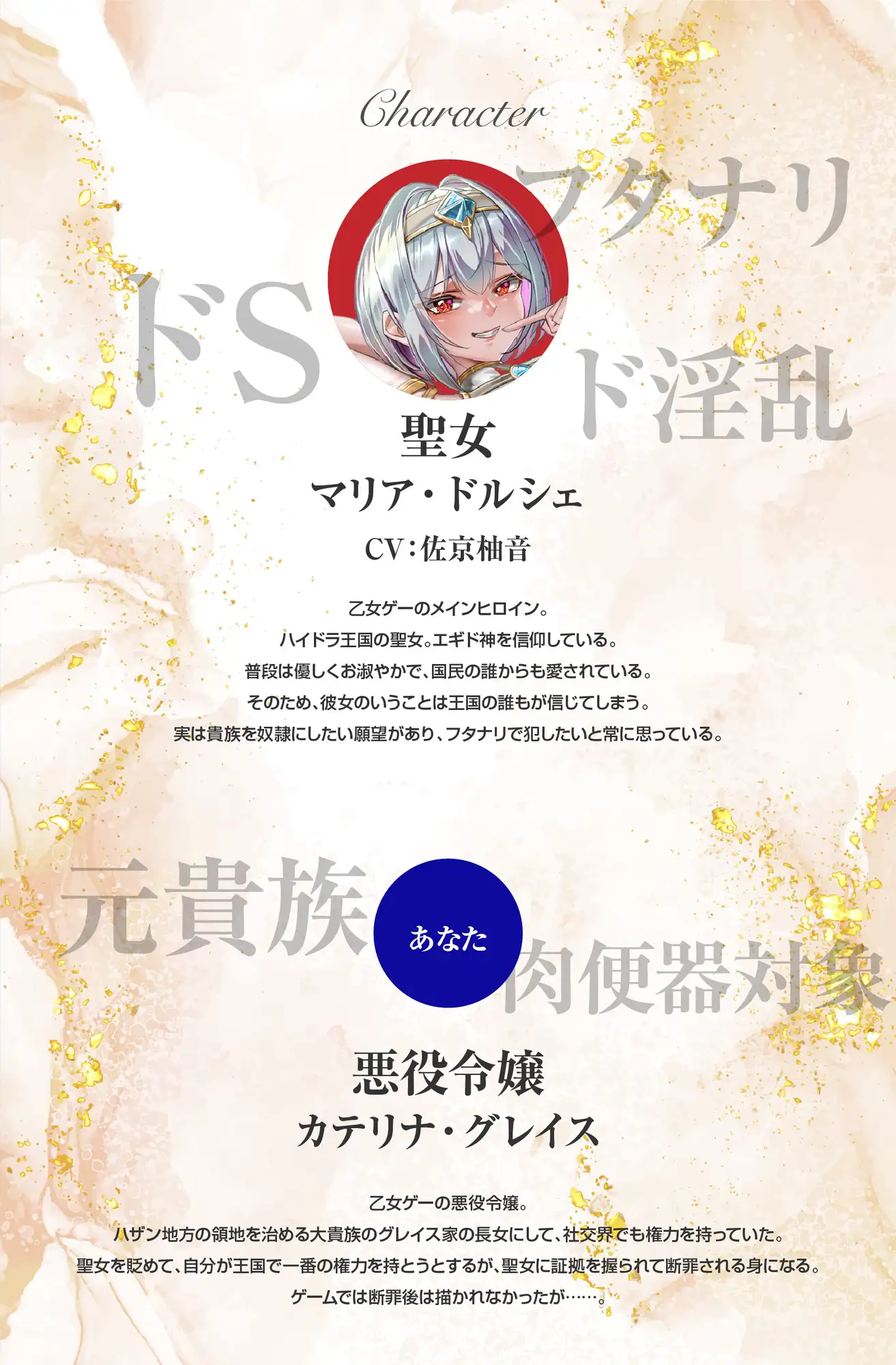 乙女ゲームで悪役令嬢にTS化転生したら聖女の性奴○にされるルートしかなかった