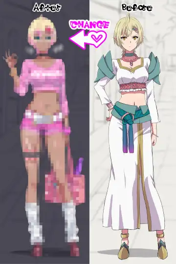 エルフ精霊使いがギャルになる話