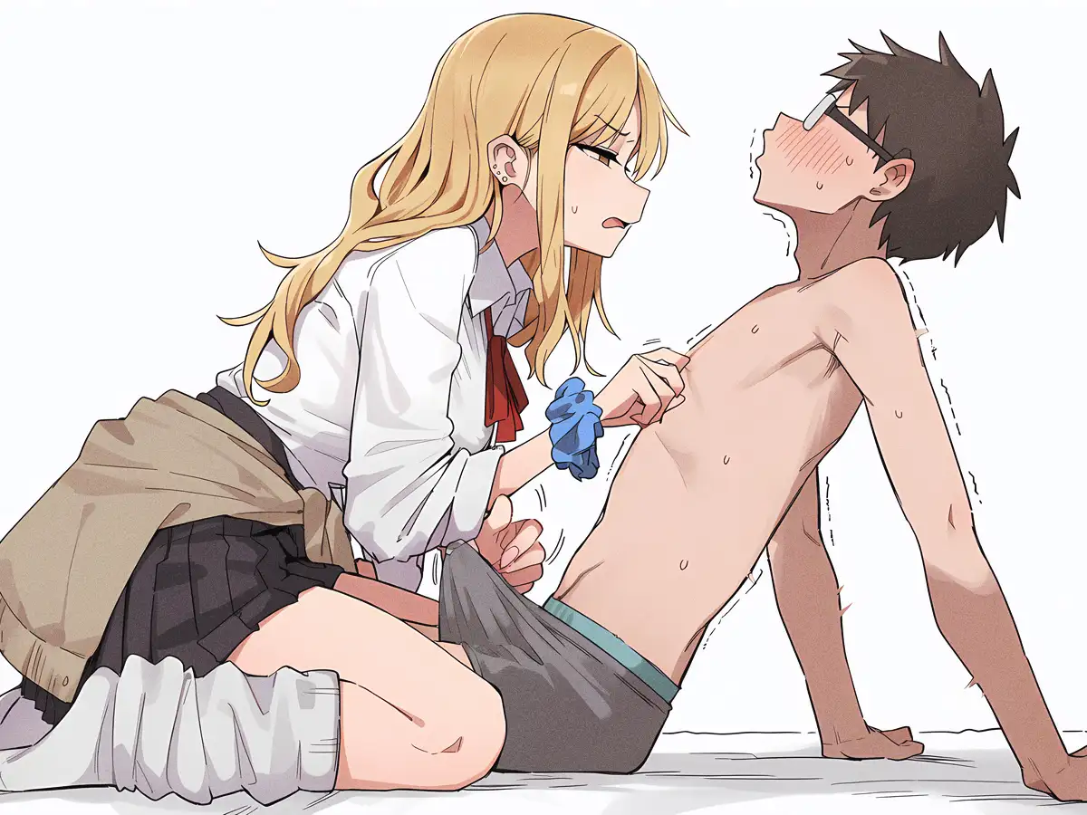 【乳首マゾ向け】 乳首射精しないと出られない部屋〜ギャルにイヤな顔されながら乳首責めされる〜