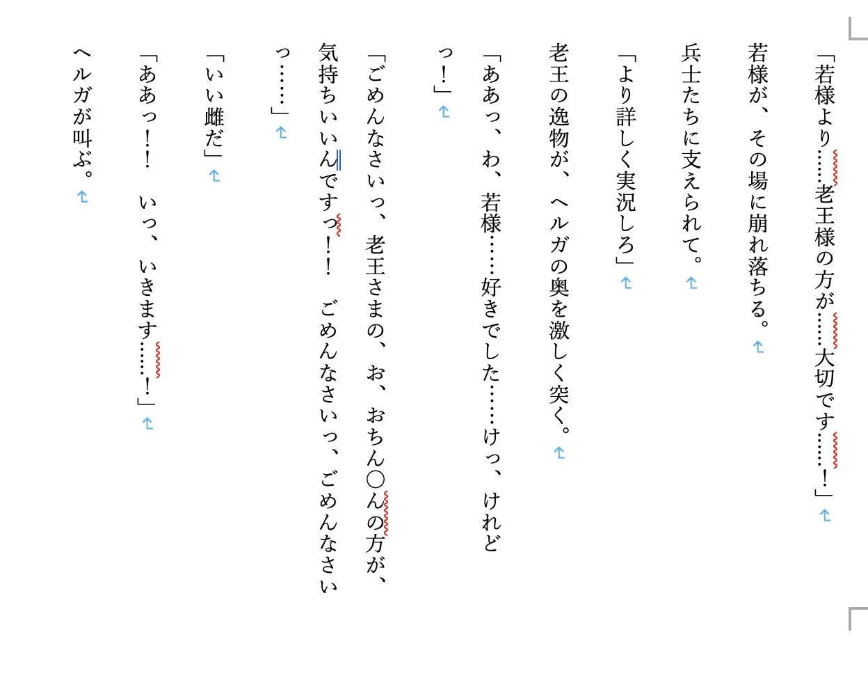 BSS/NTR/巨乳/女騎士/お姉さん/高身長/調教】初恋お姉さん女騎士団長ヘルガ、若の目の前で寝取られ堕ちるまで5〜老王の征服録 182cm豊乳護衛騎士・性奴○調教録〜