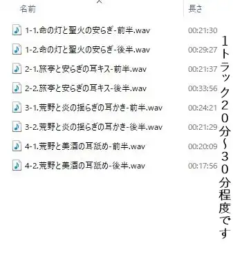 聖職者アンナ ～癒しの旅～ 【本編3時間10分 / トラック1から眠れる健全なシスターの安眠音声 】