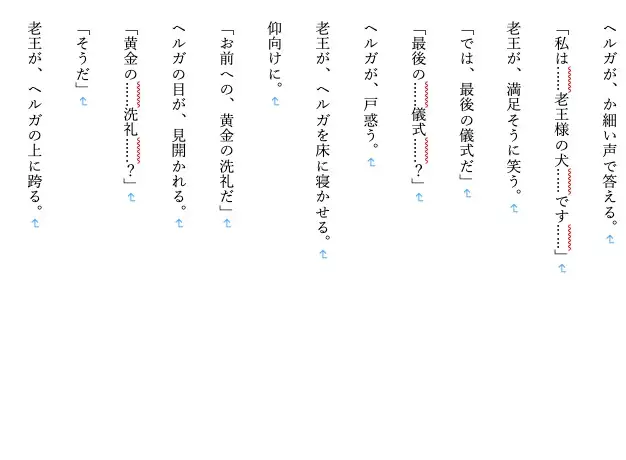 BSS/NTR/巨乳/女騎士/お姉さん/高身長/調教】初恋お姉さん女騎士団長ヘルガ、若の目の前で寝取られ堕ちるまで7〜老王の征服録 182cm豊乳護衛騎士・性奴○調教録〜