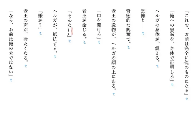 BSS/NTR/巨乳/女騎士/お姉さん/高身長/調教】初恋お姉さん女騎士団長ヘルガ、若の目の前で寝取られ堕ちるまで7〜老王の征服録 182cm豊乳護衛騎士・性奴○調教録〜