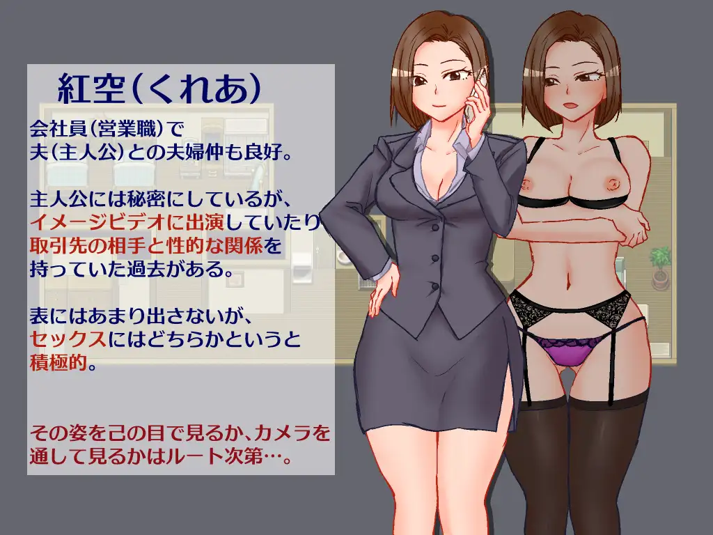 出張 帰宅 妻 カメラ