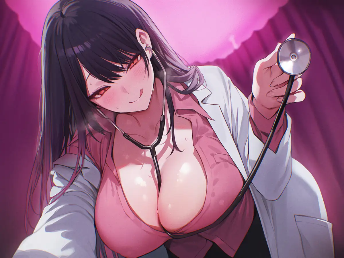 【乳首マゾ専用】SM女王月橋蜜美とお医者さんごっこ〜ドS女医の乳首開発カルテ〜【メス堕ち乳首射精】