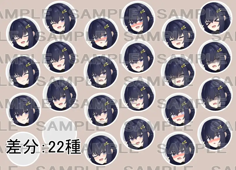 【立ち絵素材】令嬢7【裸差分あり】