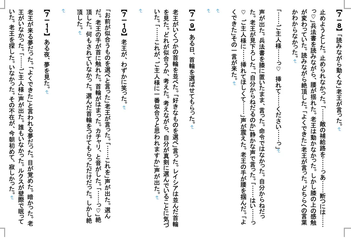 【ファンタジー/女騎士/巨乳堕落/ノベルス】氷雪姫騎士三姉妹 次女調教編7〜老いた帝王の征服録 暴君は高貴なる王妃・騎士・聖女を悉く支配する〜