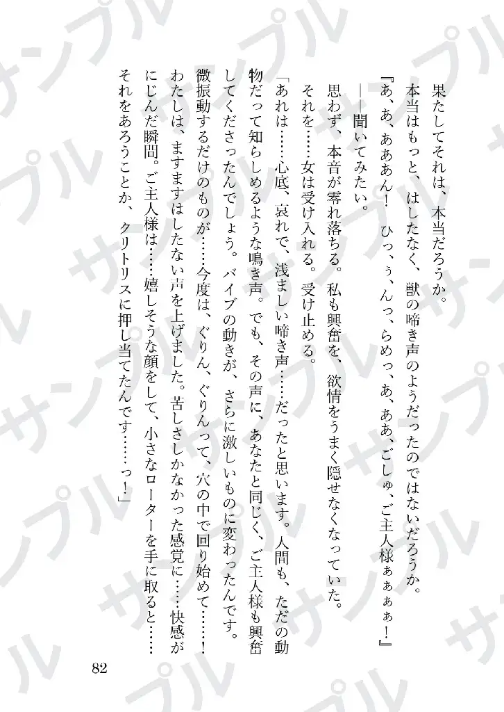被虐の女～私がご主人様に躾けられた話を聞いてください～
