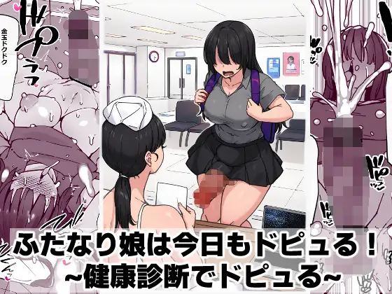 ふたなり娘は今日もドピュる！ ~健康診断でドピュる~