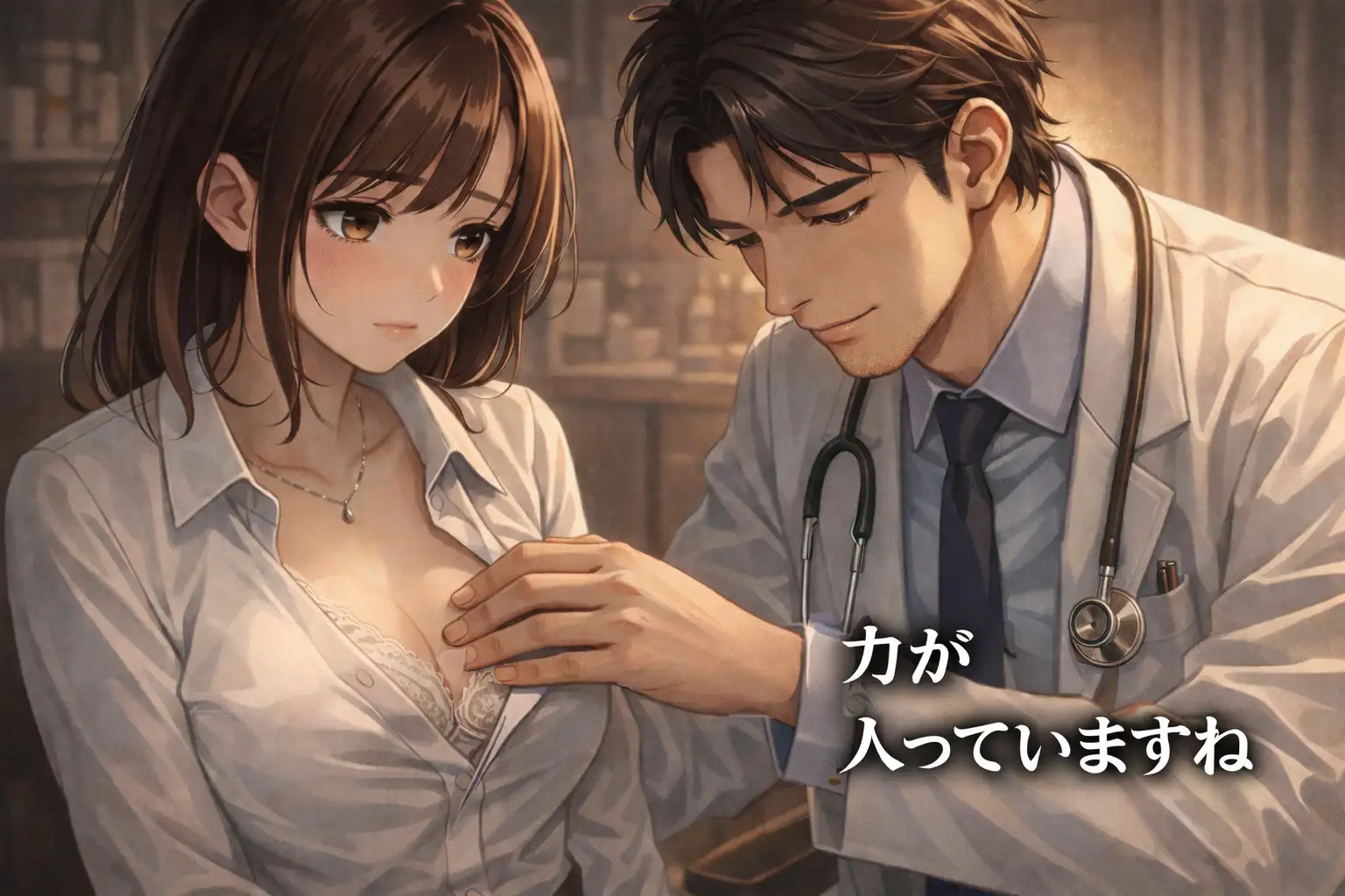 夜の診察室、担当医と二人きり ―夫には言えない検査―