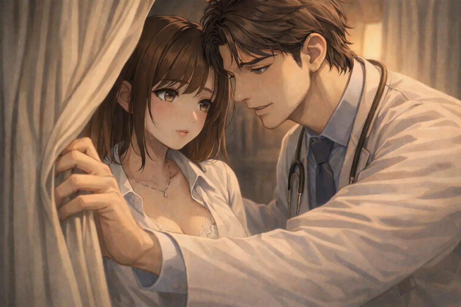 夜の診察室、担当医と二人きり ―夫には言えない検査―