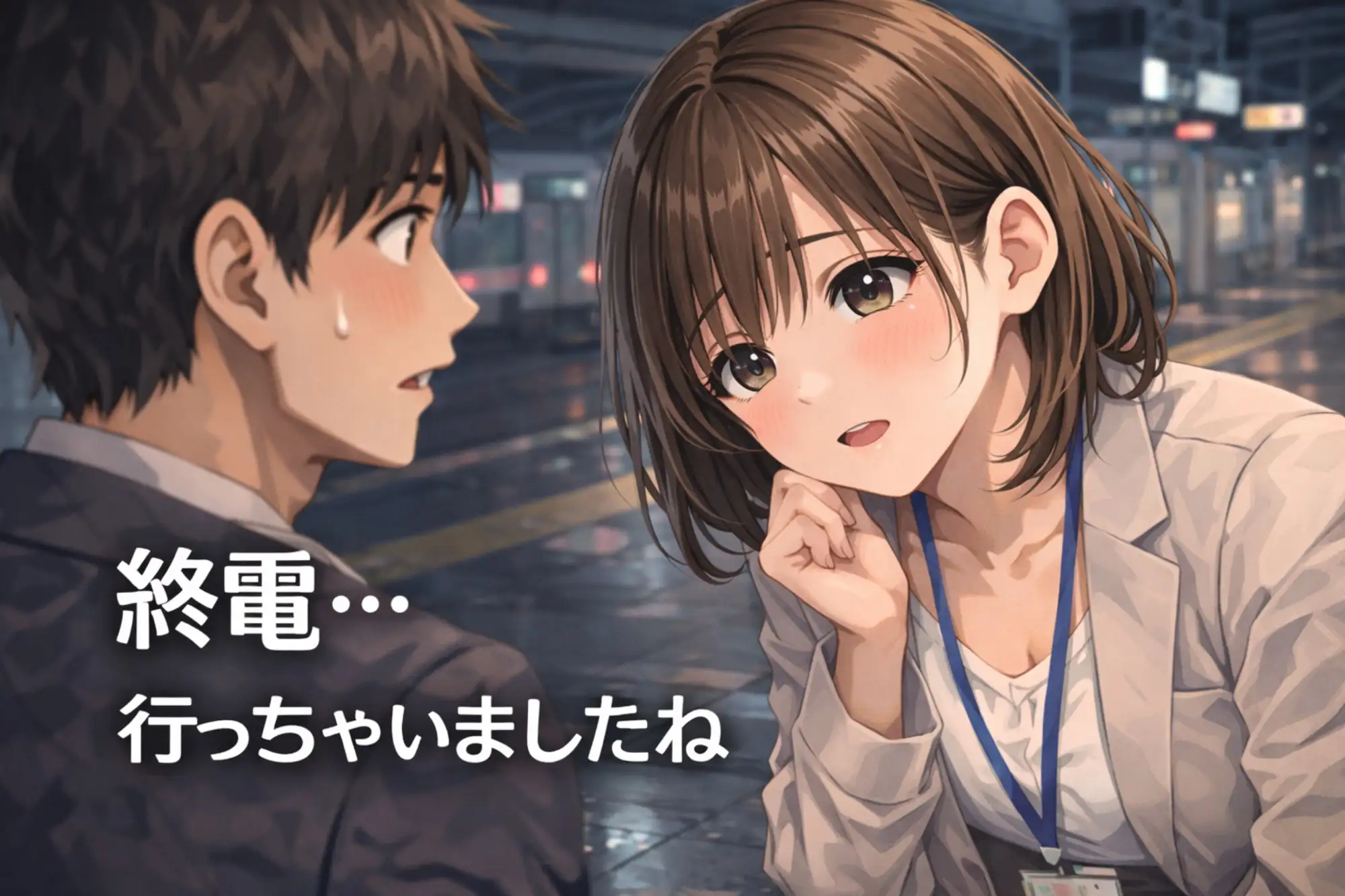 憧れていた後輩と、ついに二人きりになった夜 ―理性が崩れた瞬間―